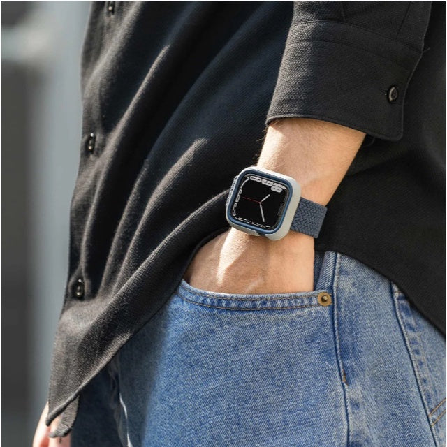 Band Tali Jalinan RhinoShield Hitam untuk Apple Watch Ultra / SE / 8 7 6 49mm & 45mm / 44mm / 42mm & 41mm / 40mm / 38mm