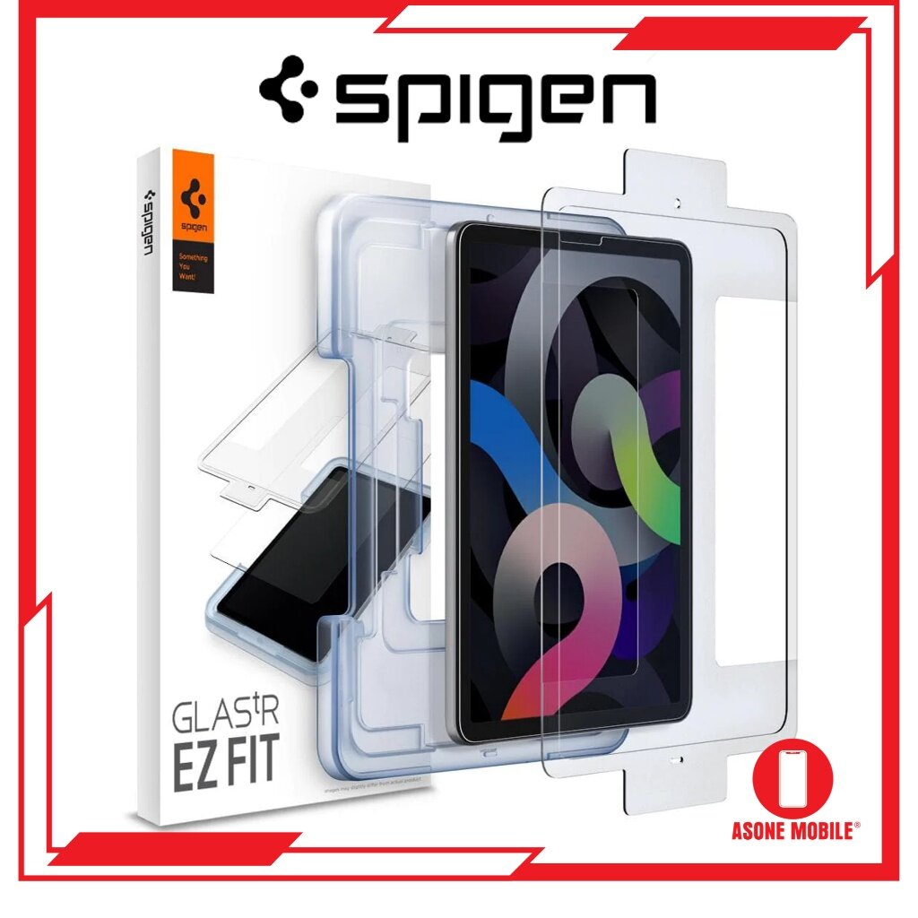 Spigen iPad Air 10.9" Screen Protector EZ FIT GLAS.tR Tempered Glass Screen