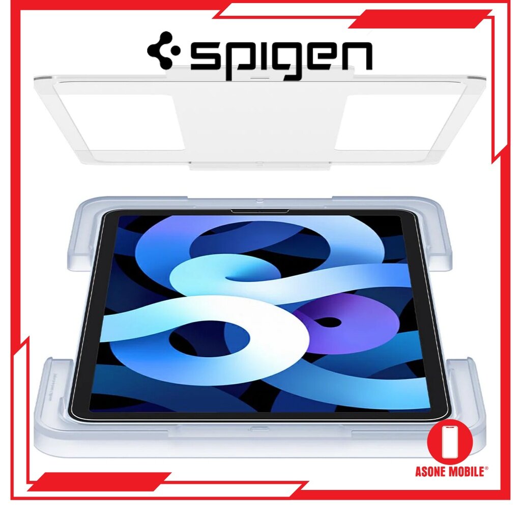 Spigen iPad Air 10.9" Screen Protector EZ FIT GLAS.tR Tempered Glass Screen