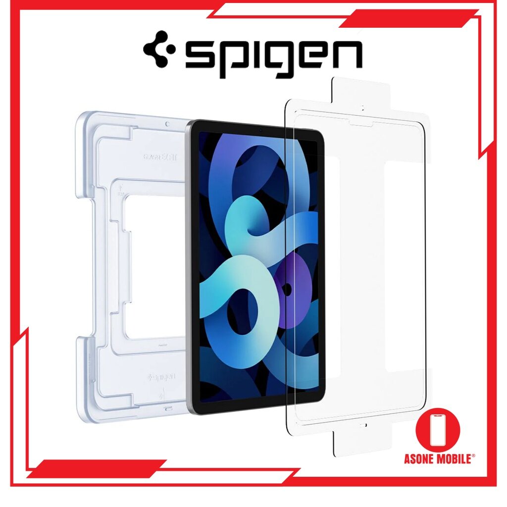 Spigen iPad Air 10.9" Screen Protector EZ FIT GLAS.tR Tempered Glass Screen