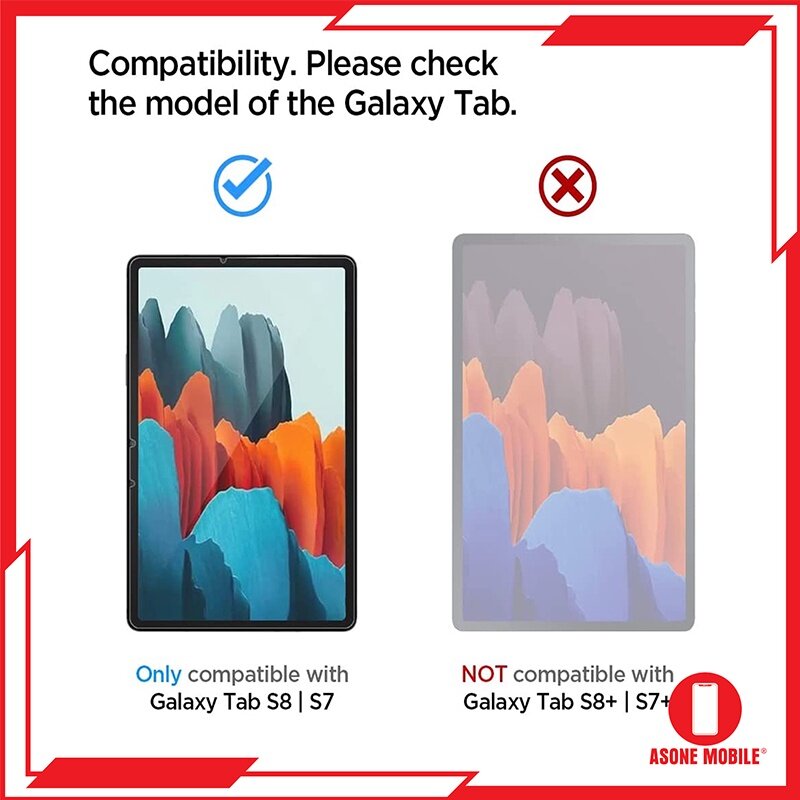 Spigen Galaxy Tab S8 EZ FIT GLAS.tR Kaca Terbaja Galaxy Tab S7 dengan Kit Pemasangan