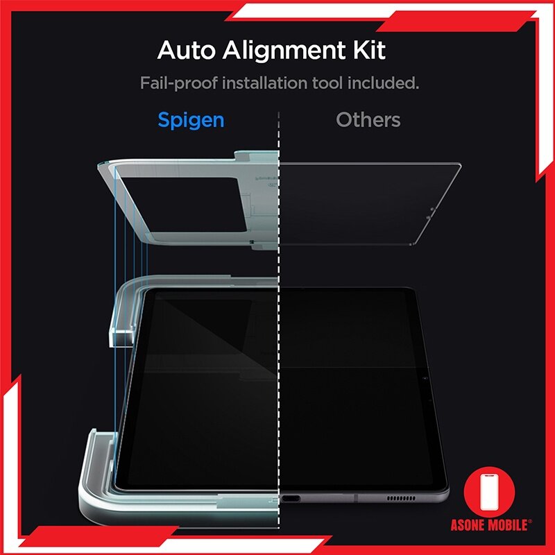 Spigen Galaxy Tab S8 EZ FIT GLAS.tR Kaca Terbaja Galaxy Tab S7 dengan Kit Pemasangan