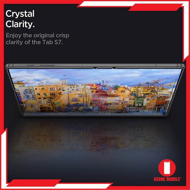 Spigen Galaxy Tab S8 EZ FIT GLAS.tR Kaca Terbaja Galaxy Tab S7 dengan Kit Pemasangan