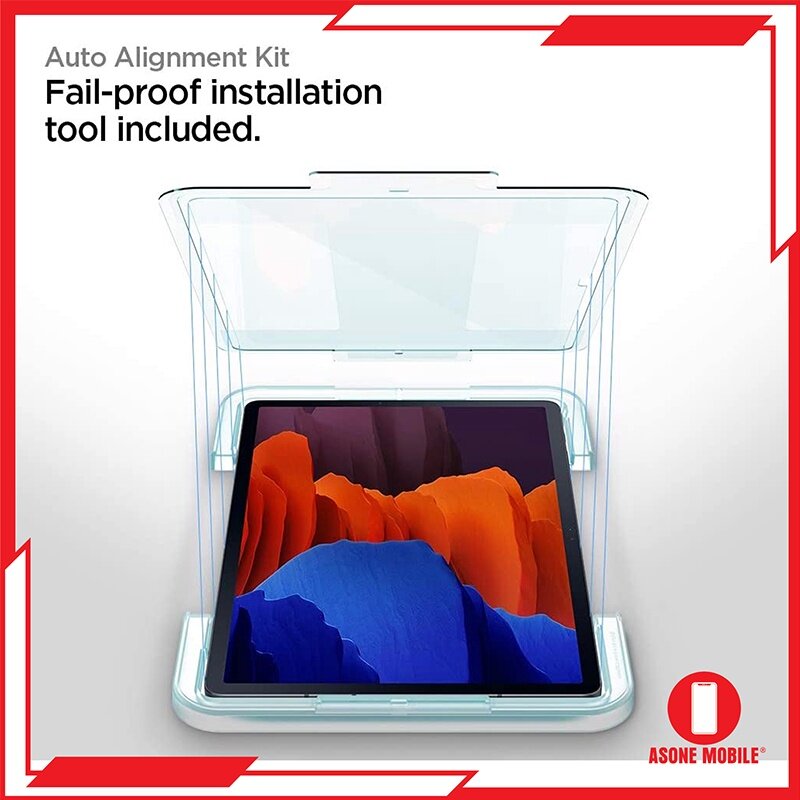 Spigen Galaxy Tab S8+ EZ FIT GLAS.tR Galaxy Tab S7+ Kaca Terbaja