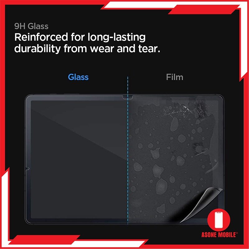 Spigen Galaxy Tab S8+ EZ FIT GLAS.tR Galaxy Tab S7+ Kaca Terbaja