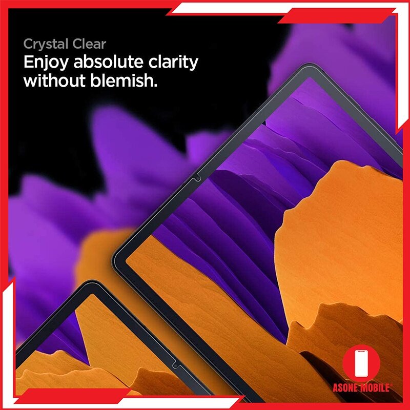 Spigen Galaxy Tab S8+ EZ FIT GLAS.tR Galaxy Tab S7+ Kaca Terbaja