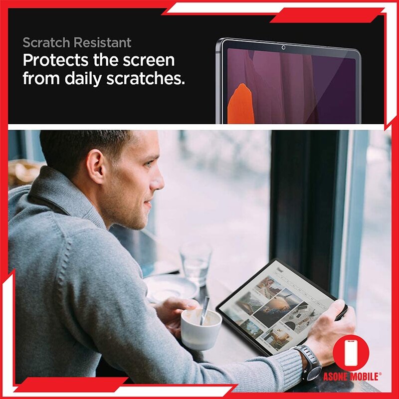 Spigen Galaxy Tab S8+ EZ FIT GLAS.tR Galaxy Tab S7+ Kaca Terbaja