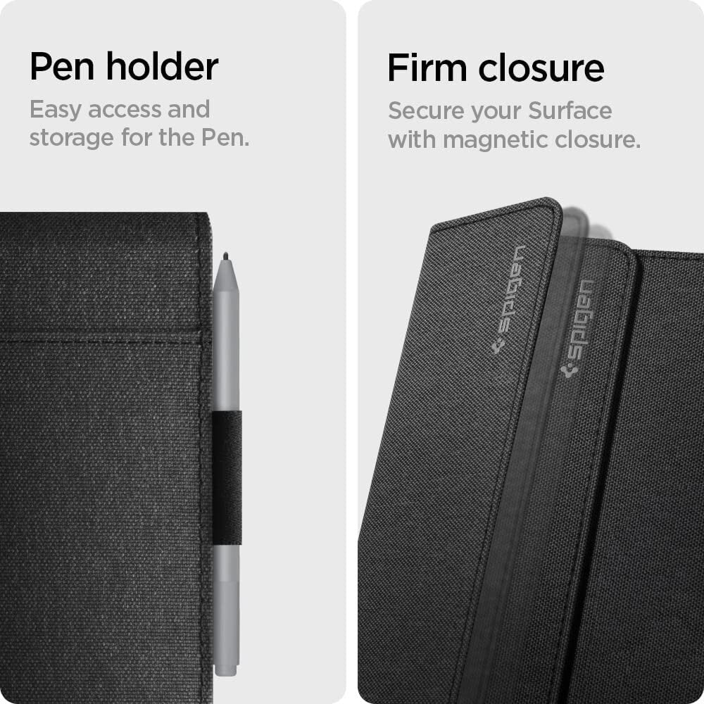 Spigen Microsoft Surface Pro 9 Case/Microsoft Surface Pro 8 Cover Stand Folio Casing