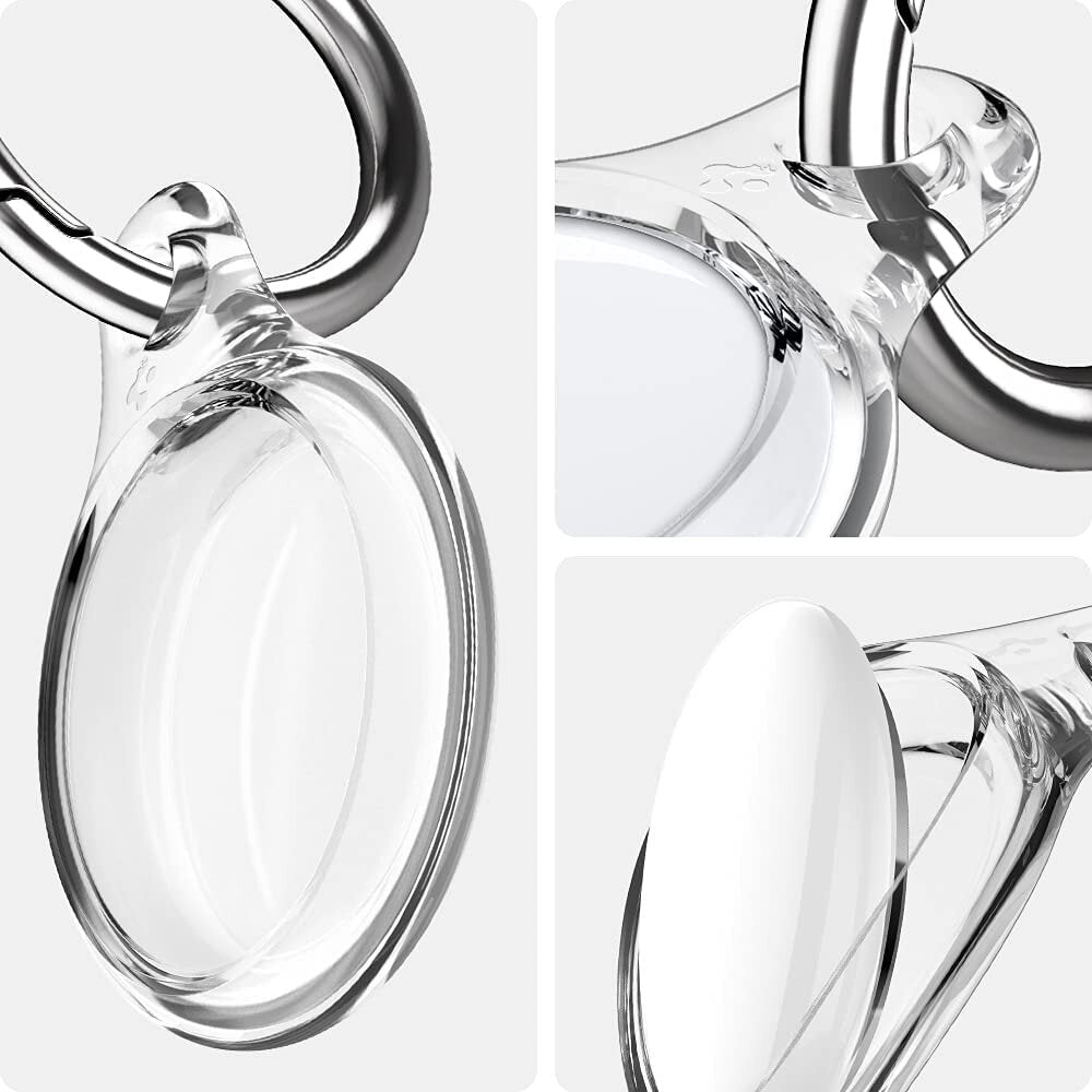 Spigen Apple AirTag Case Ultra Hybrid With Keychain Ring Casing AirTags