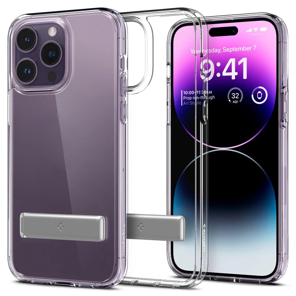 Spigen Ultra Hybrid S Crystal Clear iPhone 14 / 13 / Pro / Pro Max / Plus Case