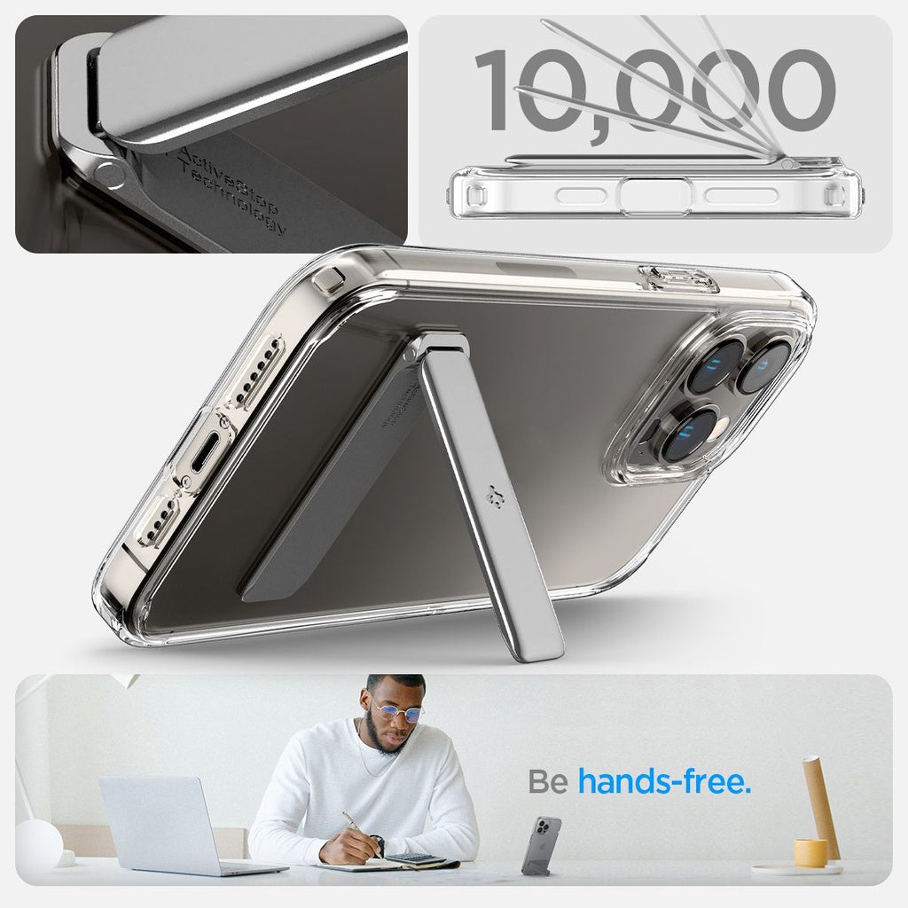 Spigen Ultra Hybrid S Crystal Clear iPhone 14 / 13 / Pro / Pro Max / Plus Case