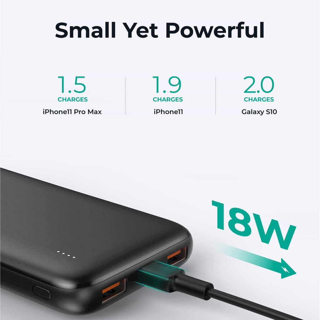 AUKEY PB-N73S 18W PD 10000mAh Power Deliver USB C Power Bank