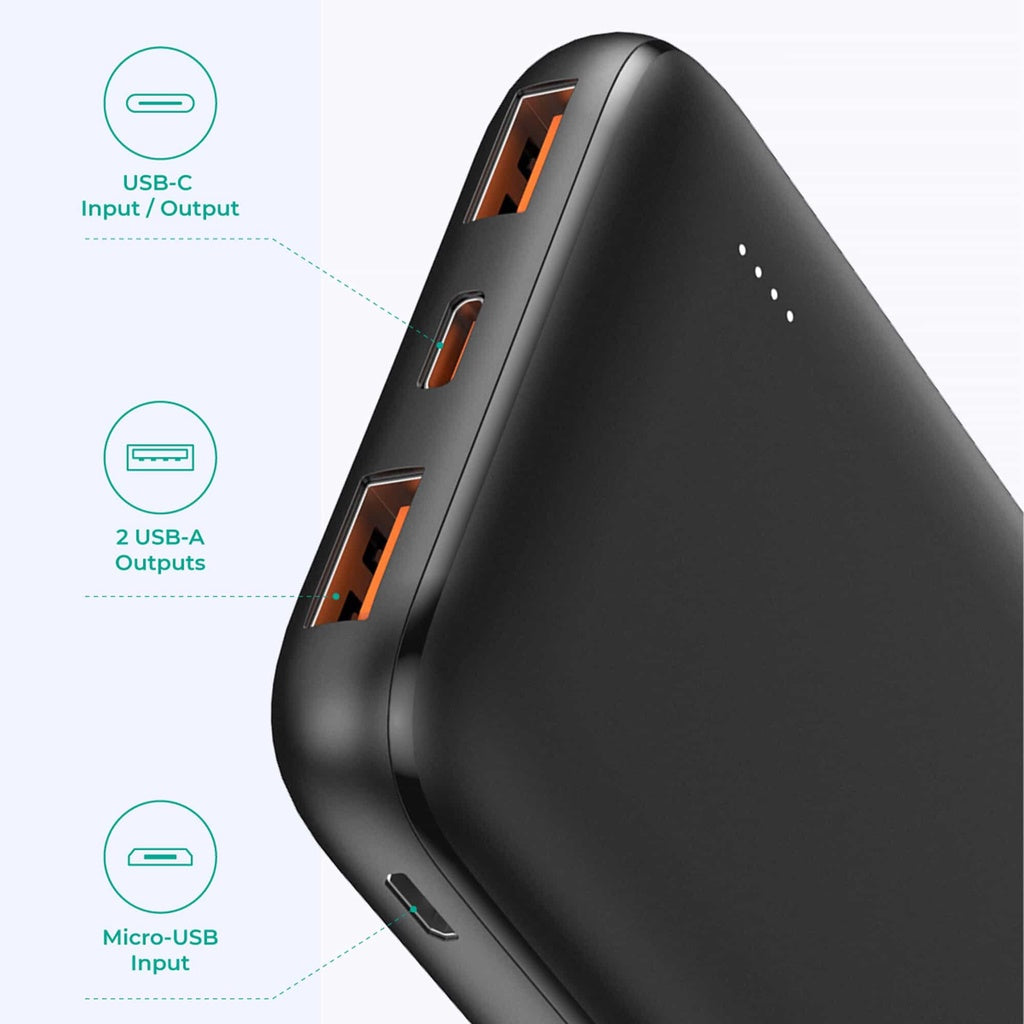 AUKEY PB-N73S 18W PD 10000mAh Power Deliver USB C Power Bank