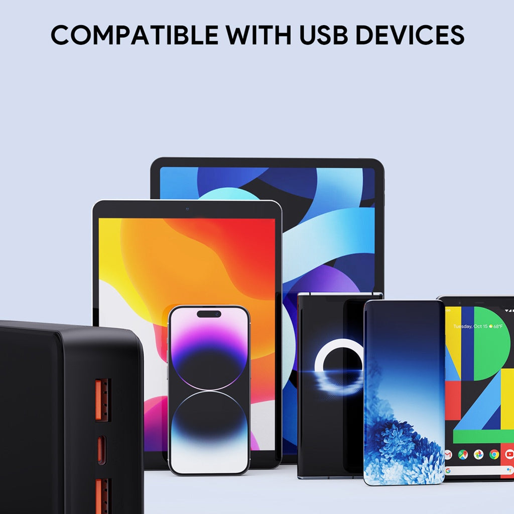 AUKEY PB-N93 Basix Plus ll 22.5W 20000mAh Ultra Slim USB C PD Fast Charge Power Bank