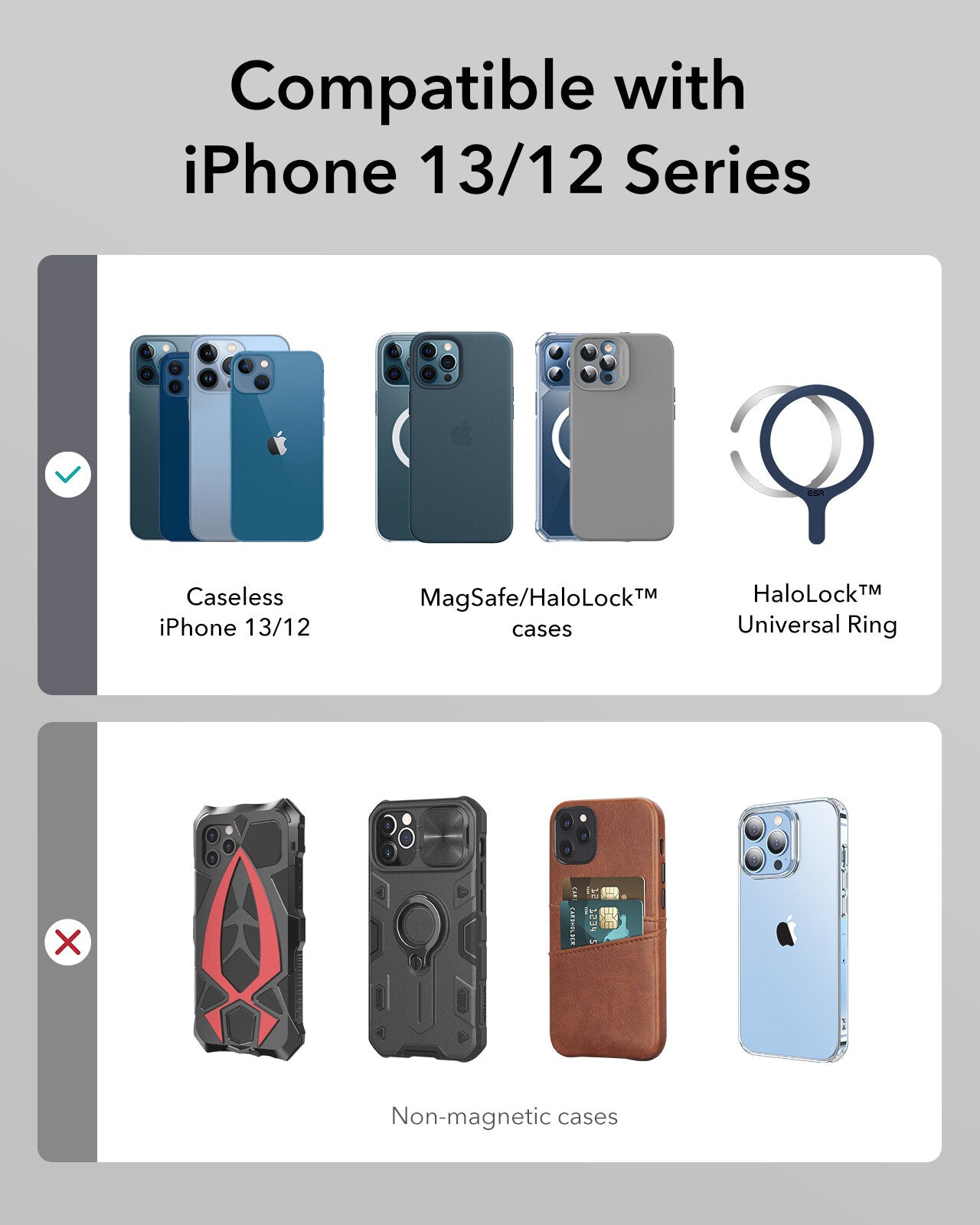 ESR HaloLock 5000mAh 7.5W Mini Wireless Charging Power Bank