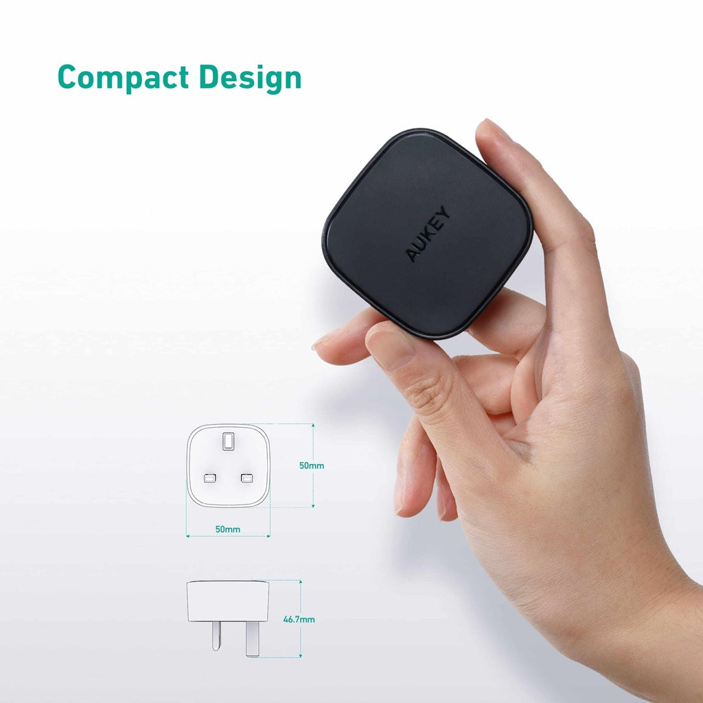 Aukey PA-Y25 20W Power Deliver USB C Mini Charger For iPhone 12 / 12 Pro Charger