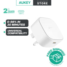 Aukey PA-Y25 20W Power Deliver USB C Mini Charger For iPhone 12 / 12 Pro Charger