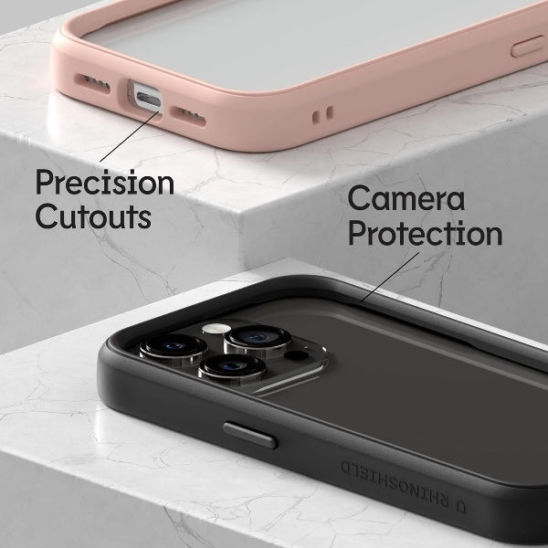 RhinoShield Modular Case Mod NX iPhone 15 / Pro / Pro Max Customizable Shock Absorbent 3.5M / 11ft Drop Protection -
