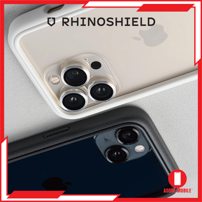 Pelindung Kanta Kaca Terbaja RhinoShield 9H serasi untuk iPhone 15 / 15 Plus