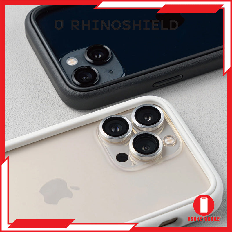 Pelindung Kanta Kaca Terbaja RhinoShield 9H serasi untuk iPhone 15 / 15 Plus