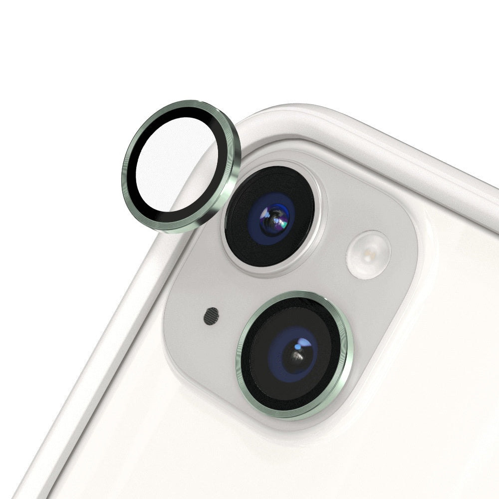 Pelindung Kanta Kaca Terbaja RhinoShield 9H serasi untuk iPhone 15 / 15 Plus