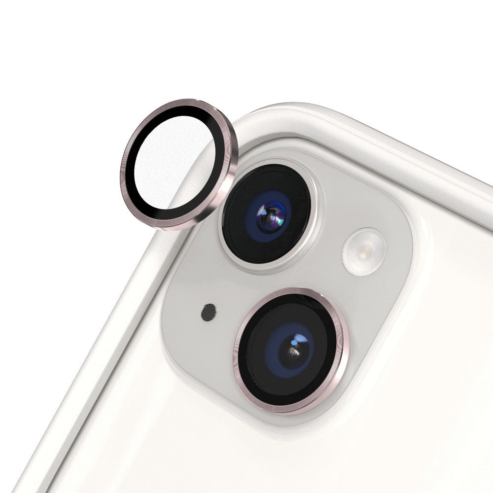 Pelindung Kanta Kaca Terbaja RhinoShield 9H serasi untuk iPhone 15 / 15 Plus