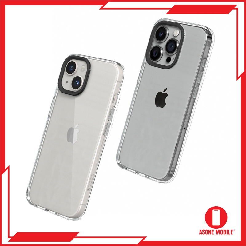 Sarung Pelindung Anti-Kuning RhinoShield CLEAR serasi untuk siri iP 15- ( WARANTI 1TAHUN)