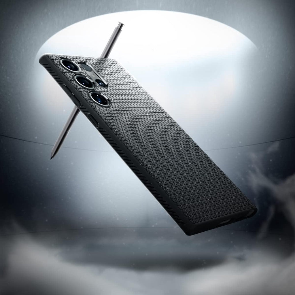 Spigen Liquid Air Direka untuk Galaxy S23 / Plus / Ultra Case (2023) - Matte Black