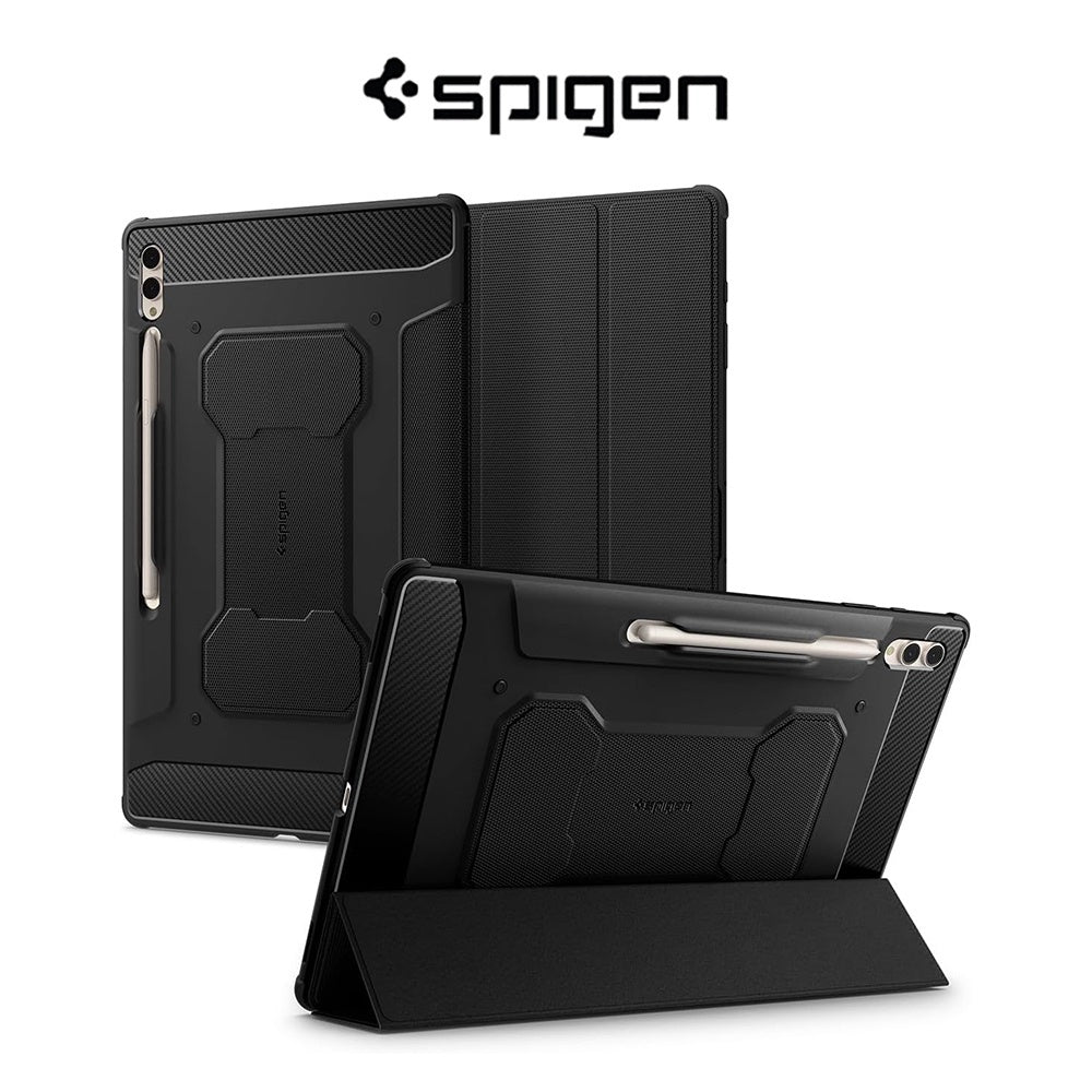 Spigen Galaxy Tab S9 / Plus / Ultra Case Rugged Armor Pro Galaxy Tab S8 Ultra Case Premium Shockproof Samsung Cover