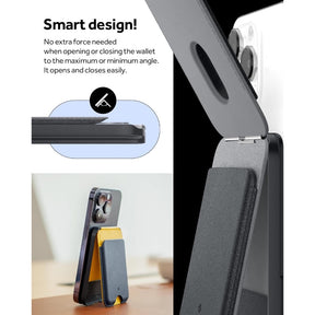 Spigen Caseology Nano Pop Magnetic Wallet Stand Magnetic Card Holder For iP15 / iP 14 / iP13 / iP 12 S