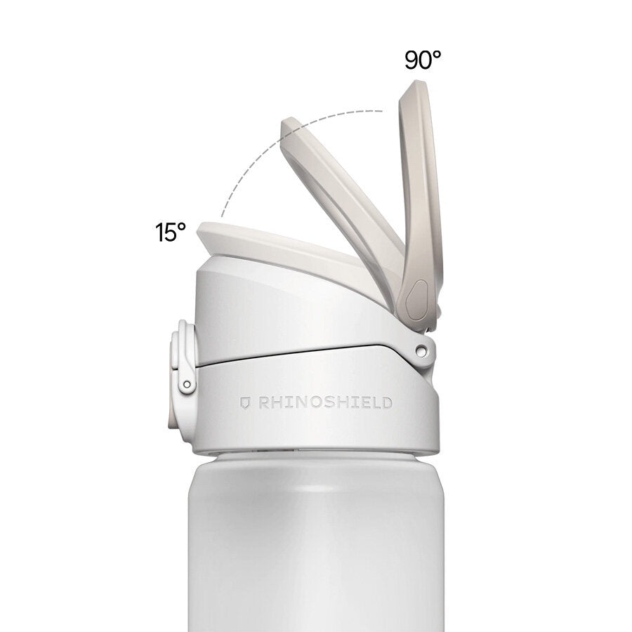 Botol RhinoShield AquaStand dengan Cengkaman Telefon Serasi MagSafe (Tritan + Dengan Jerami)