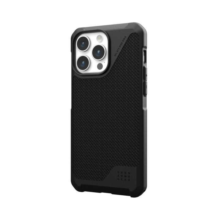 Sarung UAG Metropolis LT MgSf untuk iPhone 15 Pro Max - Kevlar Black