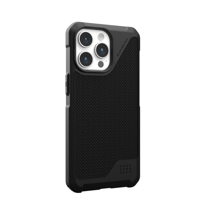 Sarung UAG Metropolis LT MgSf untuk iPhone 15 Pro Max - Kevlar Black