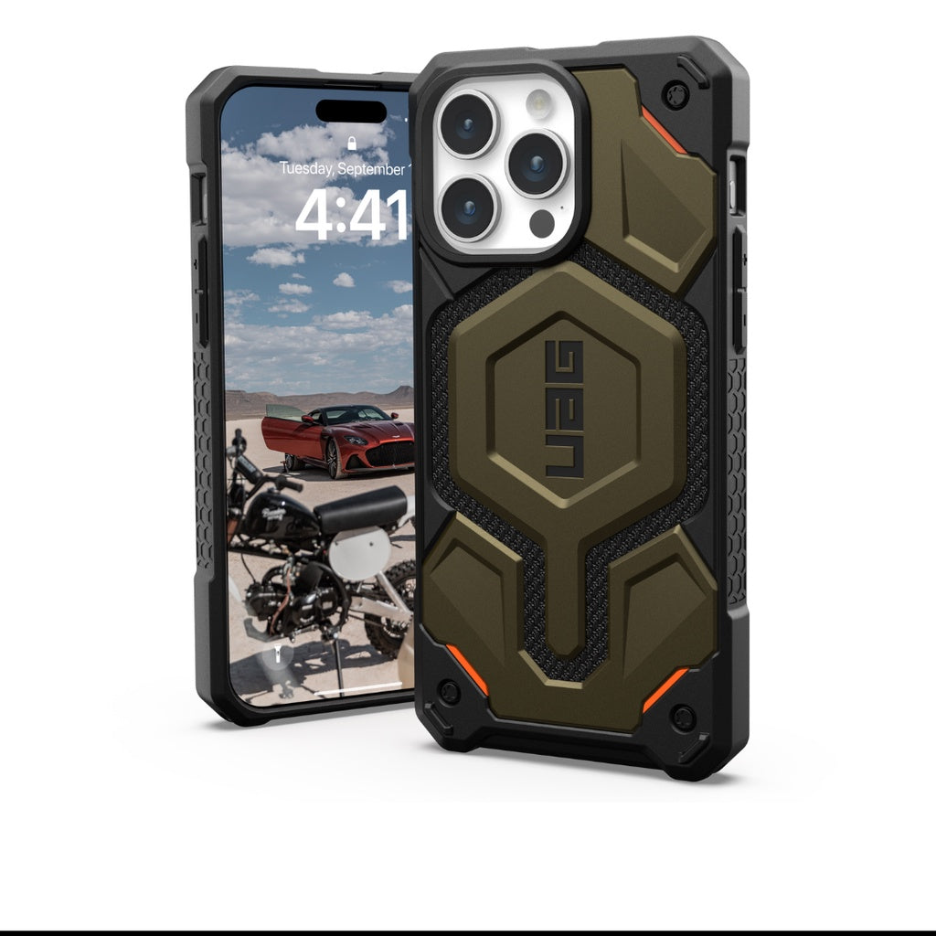 UAG Monarch Pro Case for iPhone 15 Series - Kevlar