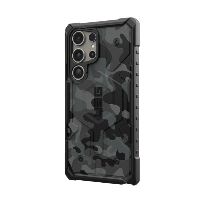 UAG Pathfinder SE dengan Sarung Magnet untuk Samsung Galaxy S24 Ultra - Midnight Camo