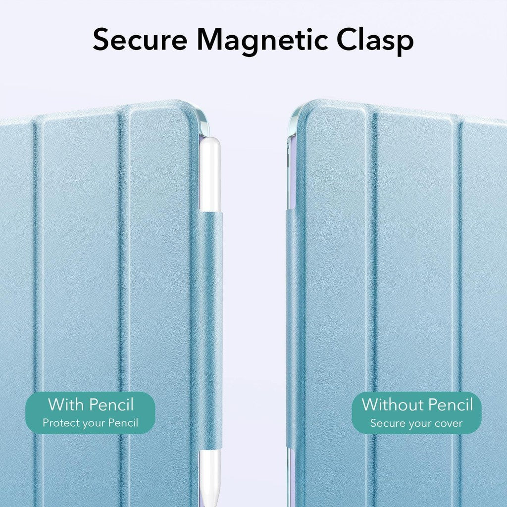 ESR Ascend Trifold Series PU Kulit Slim-Fit Trifold Stand Sarung Sarung Pintar untuk iPad Mini 6