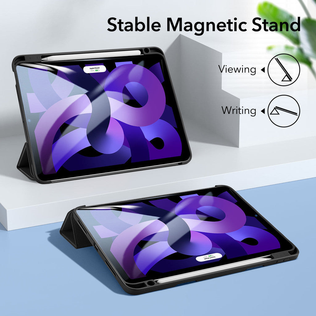 ESR Rebound Pencil Series Slim Smart Case Flexible TPU Back Cover untuk iPad 4/5