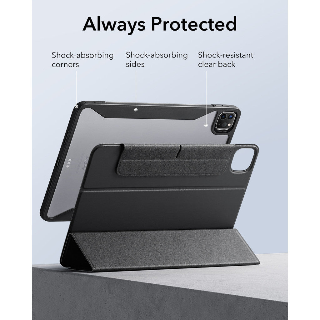 ESR iPad Air Pro 11/13" (2024) Rebound Hybrid 360 Magnetic Case Cover