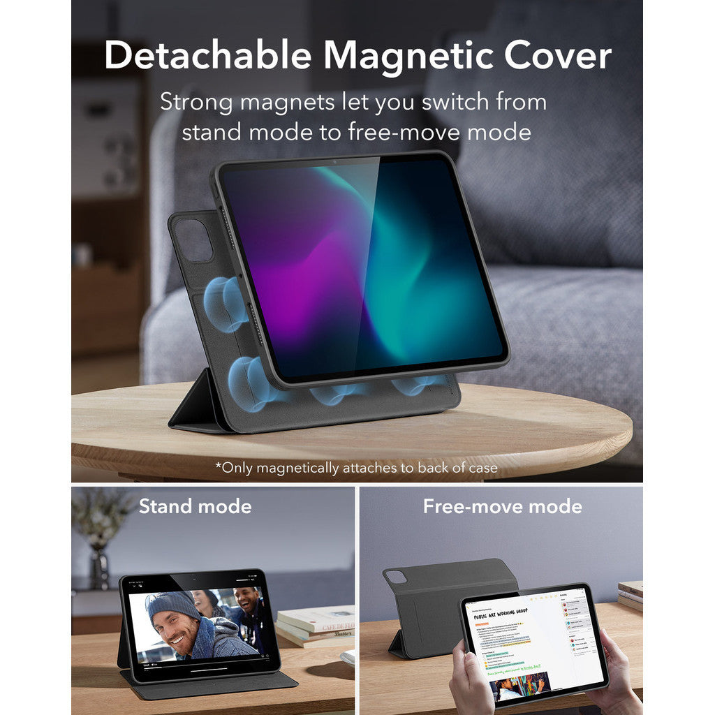 ESR iPad Air Pro 11/13" (2024) Rebound Hybrid 360 Magnetic Case Cover