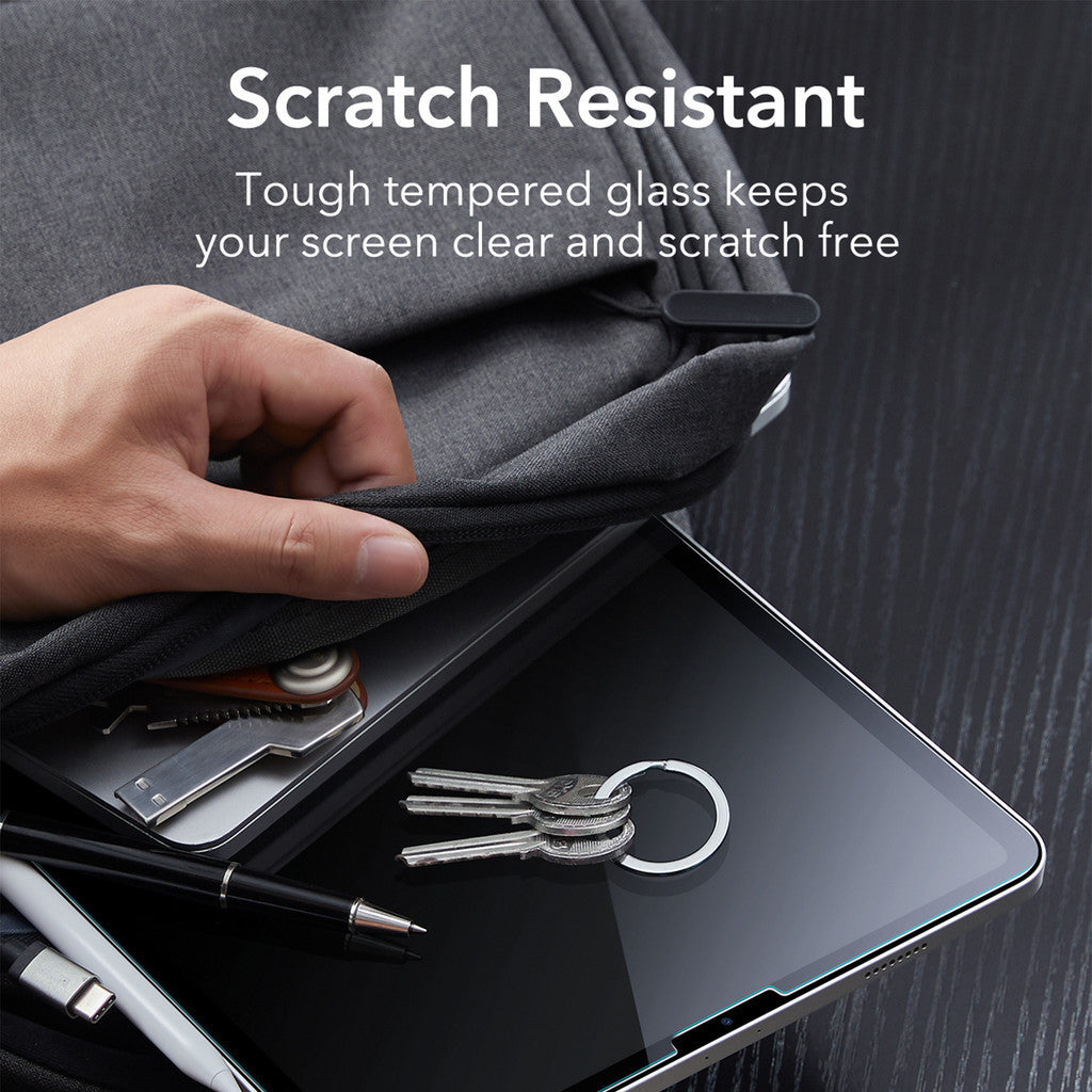 ESR Armorite Military Grade Tempered Glass for iPad Air iPad Pro 11/13” (2024) - 2pcs Screen Protector
