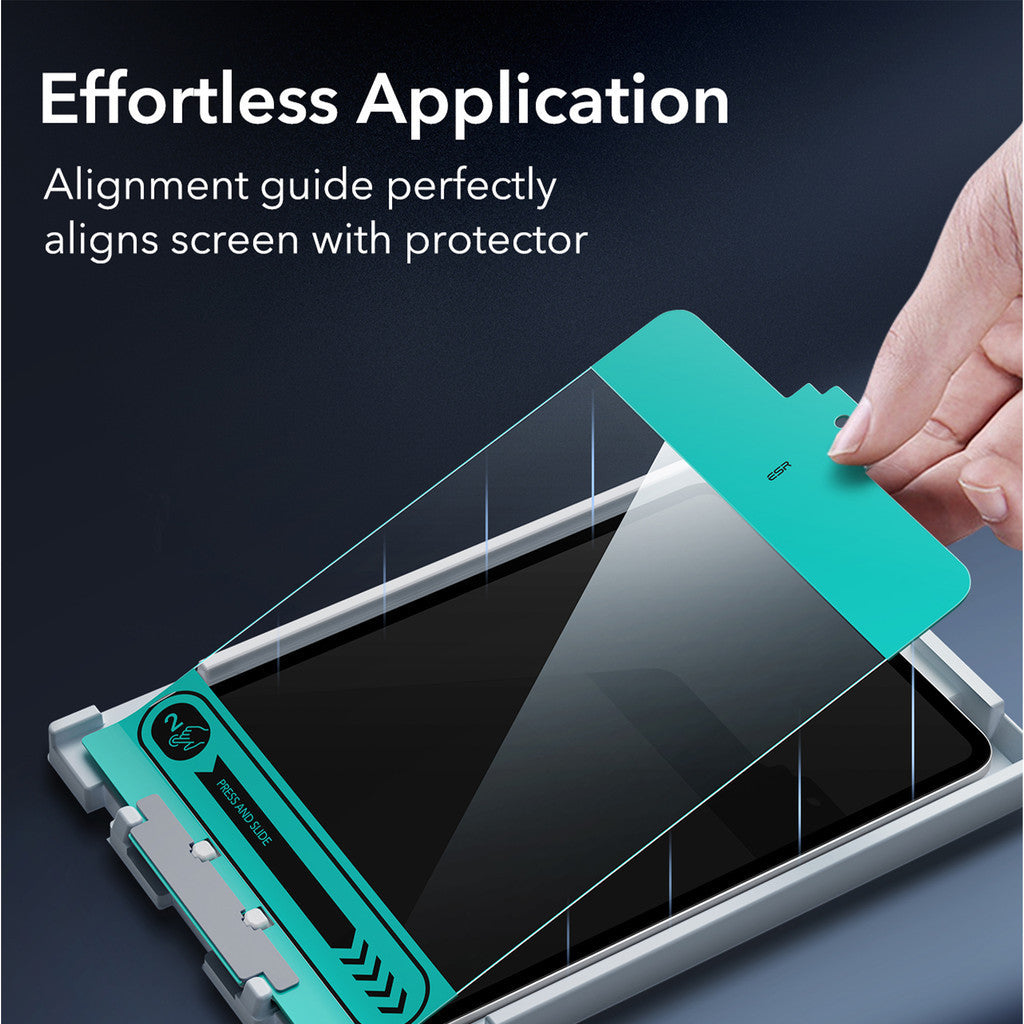 ESR Armorite Military Grade Tempered Glass for iPad Air iPad Pro 11/13” (2024) - 2pcs Screen Protector