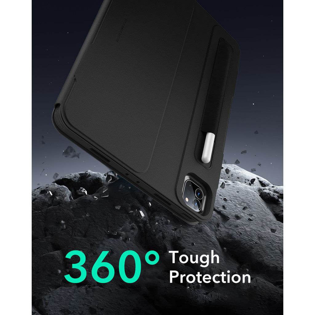 ESR iPad Air / Pro 11 13 (2024) Sarung Magnetik Shift dengan pendirian 9 sudut