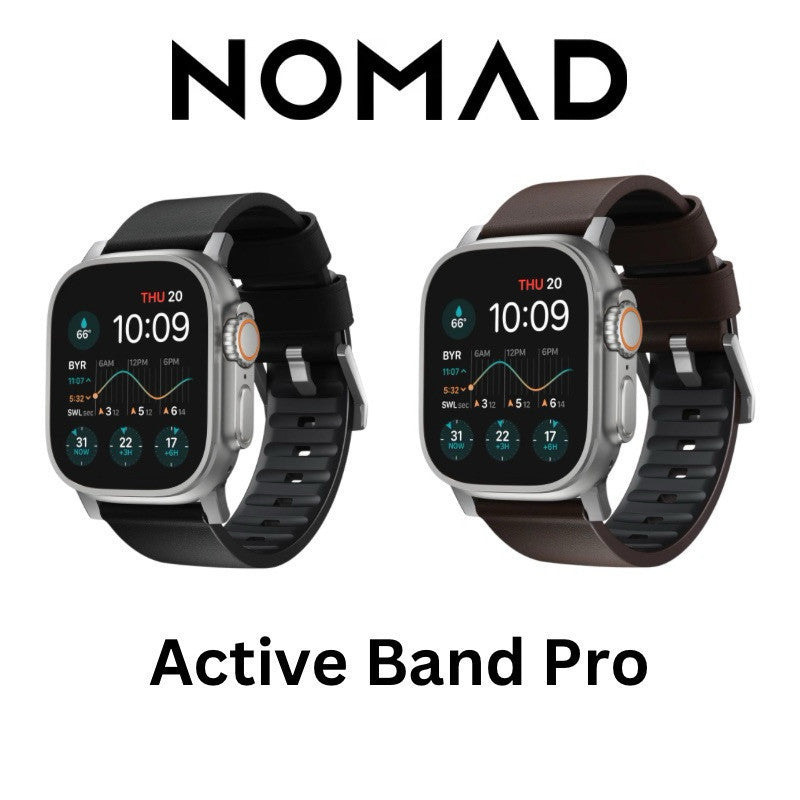Nomad Active Band Pro Compatible for Apple Watch 49/45/44mm Series Ultra 2/Ultra/9/8/7/6/SE 2/SE/5/4