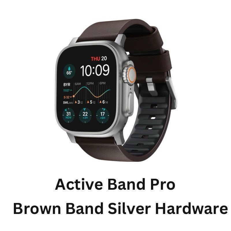 Nomad Active Band Pro Compatible for Apple Watch 49/45/44mm Series Ultra 2/Ultra/9/8/7/6/SE 2/SE/5/4