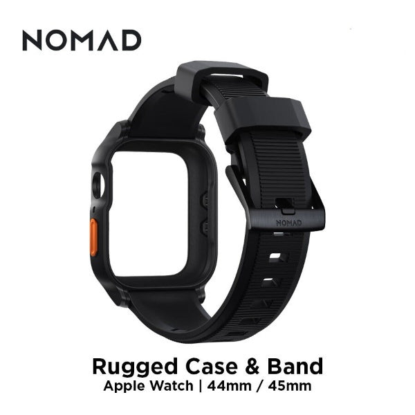 Nomad Rugged Case & Band for Apple Watch Series 4, 5, 6, 7, 8, 9 and SE (44mm / 45mm)
