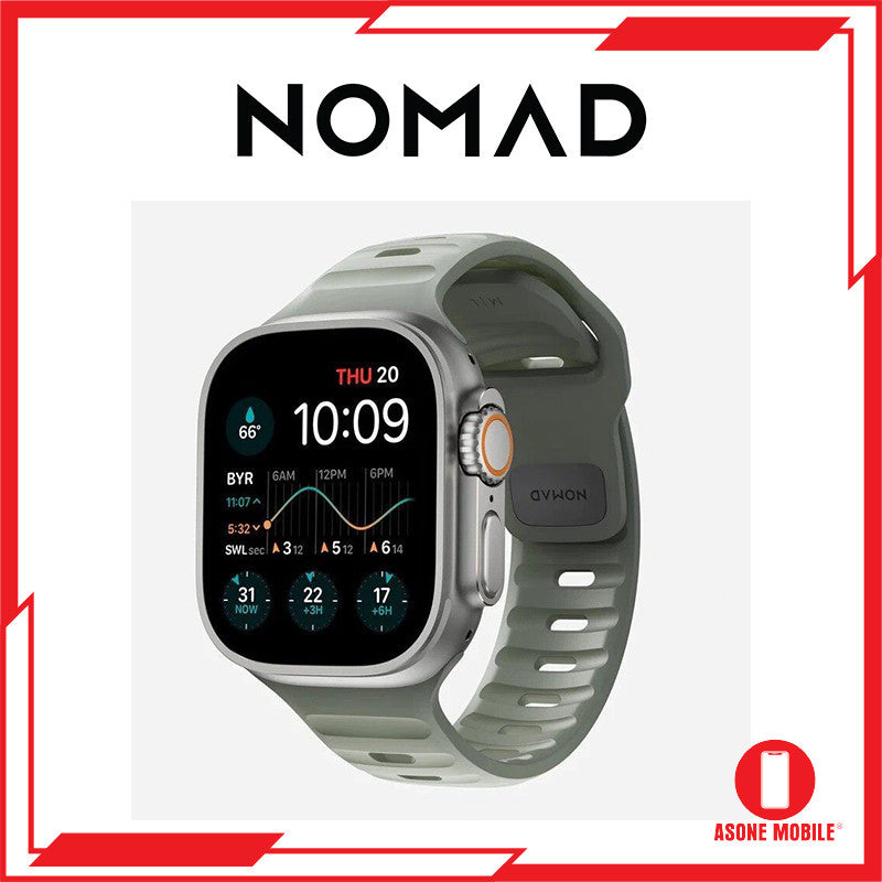 Band Sukan Kalis Air Nomad Coastal Rock Serasi Untuk Apple Watch Ultra / 9 / 8 & 7 Series / SE 49mm/45mm/44mm/42mm