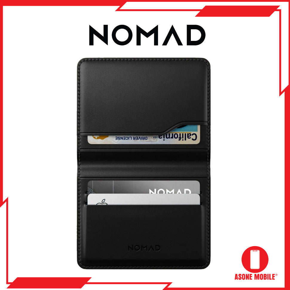 Nomad Horween Leather Card Wallet Plus