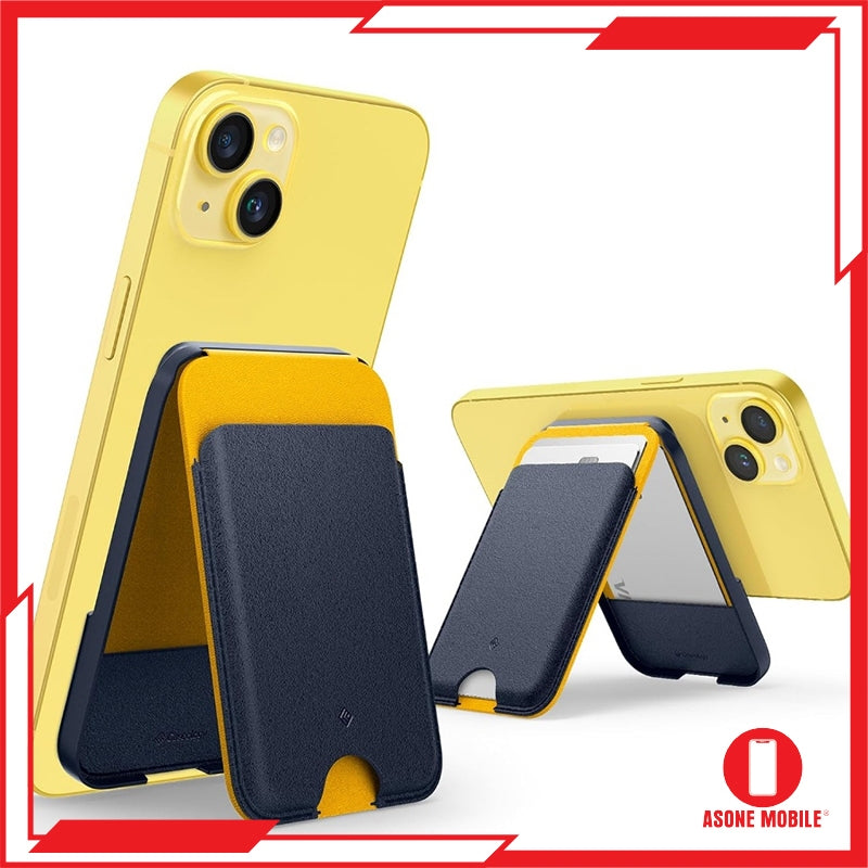 Spigen Caseology Nano Pop Magnetic Wallet Stand Pemegang Kad Magnet Untuk iPhone 15 / iPhone 14 / iPhone 13 / iPhone 12 S