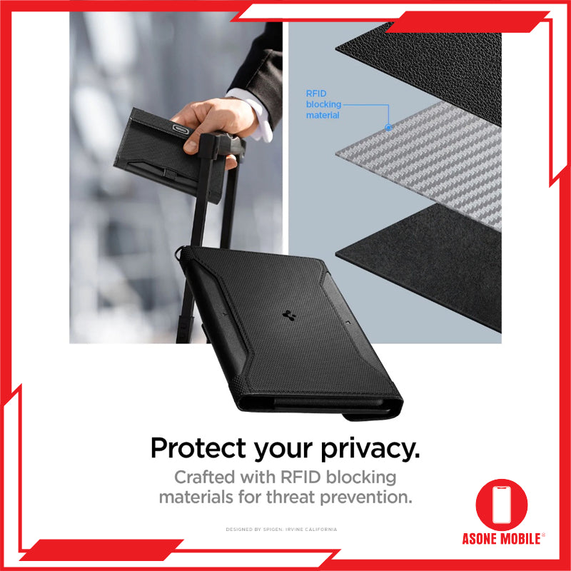 Spigen Universal Pemegang Pasport Pemegang Kad Pemegang Pen Pemegang Pasport Sampul Pasport Dompet Pasport Beg Pasport
