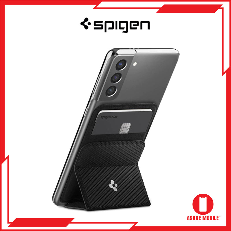 Pemegang Kad Universal Spigen Dompet Lipat Pintar untuk iPhone Samsung Galaxy Huawei XIaomi Vivo Oppo